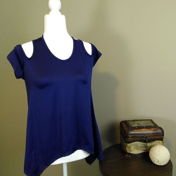 Navy blue top Sz S - Picture 1 of 6
